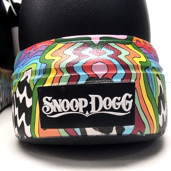 SKECHERS X Snoop Dogg Jenn Stark Doggy Drip Slip Ins Shoes Mens 14 Black NEW - Picture 11 of 16